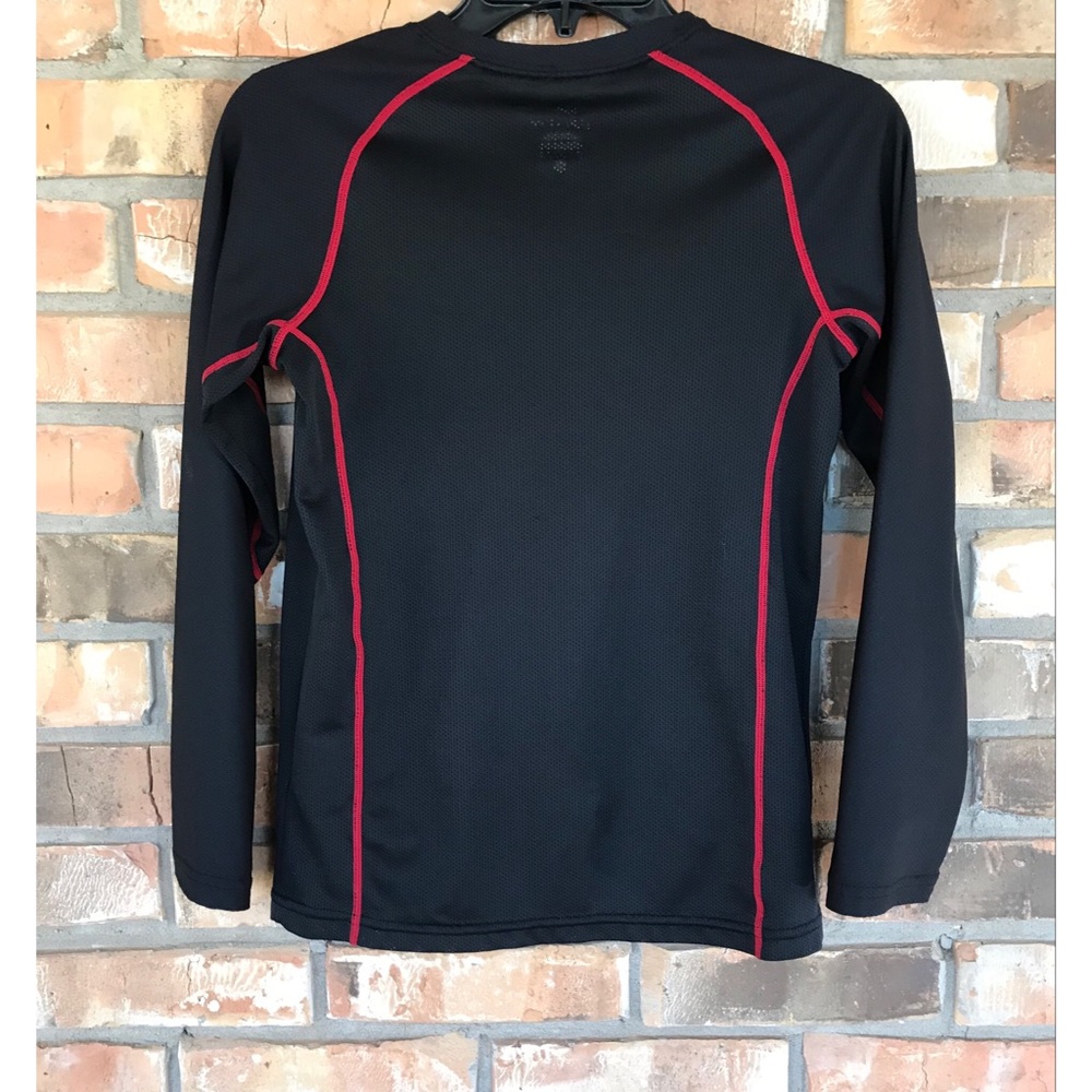 Nike Boys Black Dri-Fit Long Sleeves Athletic Shirt Size Medium - Picture 2 of 5